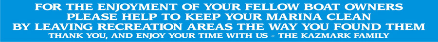 Keep our Marina Clean